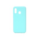 Capac Protectie Spate Mobiama Tpu Soft Pentru Samsung Galaxy A20e - Albastru Deschis