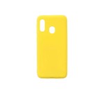 Capac Protectie Spate Mobiama Tpu Soft Pentru Samsung Galaxy A20e - Galben