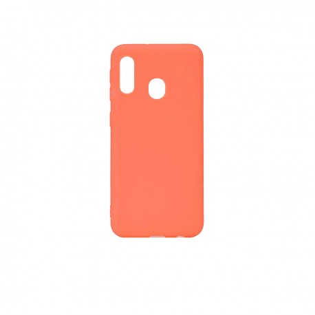 Capac Protectie Spate Mobiama Tpu Soft Pentru Samsung Galaxy A20e - Portocaliu