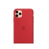 Capac Protectie Spate Apple Din Silicon Pentru iPhone 11 Pro Max - Rosu