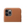 Capac Protectie Spate Apple Din Piele Pentru iPhone 11 Pro Max - Maro
