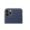 Capac Protectie Spate Apple Din Piele Pentru iPhone 11 Pro Max - Albastru