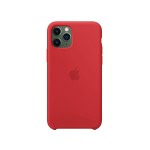 Capac Protectie Spate Apple Din Silicon Pentru iPhone 11 Pro - Rosu