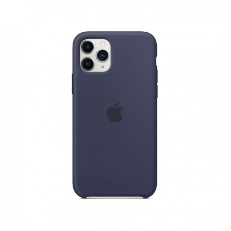Capac Protectie Spate Apple Din Silicon Pentru iPhone 11 Pro - Albastru