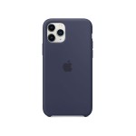 Capac Protectie Spate Apple Din Silicon Pentru iPhone 11 Pro - Albastru