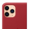 Capac Protectie Spate Apple Din Piele Pentru iPhone 11 Pro - Rosu
