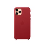 Capac Protectie Spate Apple Din Piele Pentru iPhone 11 Pro - Rosu