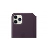 Book Apple Din Piele Pentru iPhone 11 Pro - Visiniu