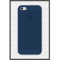 Capac Protectie Spate RedAngel pentru iPhone 5 5s SE Colectia Autumn Series - Albastru
