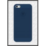 Capac Spate Albastru pentru iPhone 5-5S - Colectia autumn series