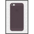 Capac Protectie Spate RedAngel pentru iPhone 5 5s SE Colectia Autumn Series - Mov cu Gri