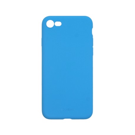 Capac Protectie Spate Cellara Din Silicon Colectia Slim Pentru iPhone 7/8 - Fluorescent Albastru