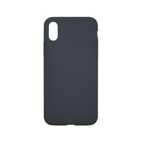 Capac Protectie Spate Cellara Din Silicon Colectia Slim Pentru iPhone Xs Max - Albastru