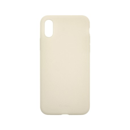 Capac Protectie Spate Cellara Din Silicon Colectia Slim Pentru iPhone Xs Max - Gri Deschis