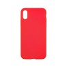 Capac Protectie Spate Cellara Din Silicon Colectia Slim Pentru iPhone X/xs - Rosu