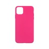 Capac Protectie Spate Cellara Din Silicon Colectia Slim Pentru iPhone 11 Pro Max - Fluorescent Roz