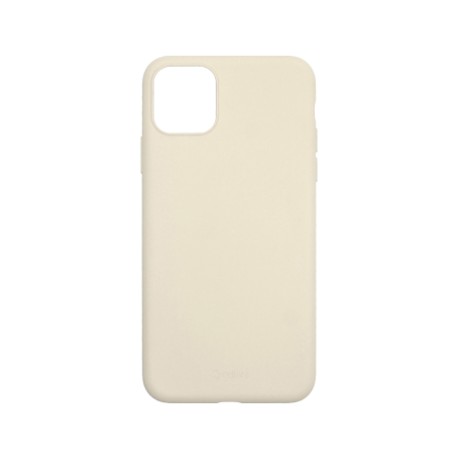 Capac Protectie Spate Cellara Din Silicon Colectia Slim Pentru iPhone 11 Pro Max - Gri Deschis