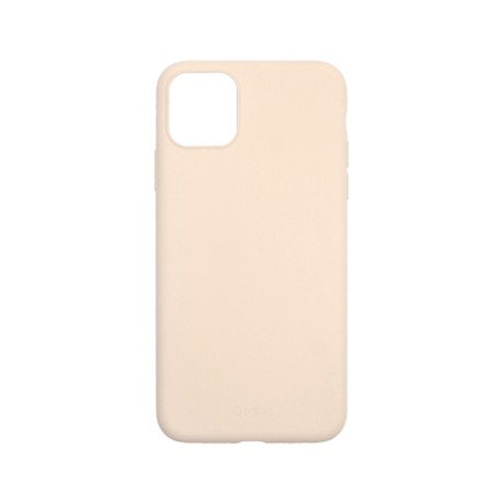Capac Protectie Spate Cellara Din Silicon Colectia Slim Pentru iPhone 11 Pro Max - Roz