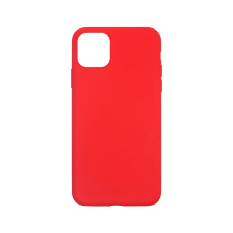 Capac Protectie Spate Cellara Din Silicon Colectia Slim Pentru iPhone 11 Pro Max - Rosu