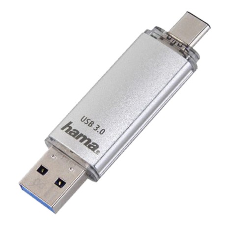 Memorie Usb Hama C-laeta Usb 3.0 - Type C 64gb - Argintiu