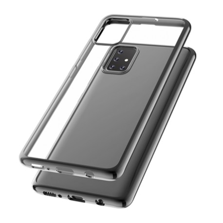 Capac Protectie Spate Cellara Colectia Electro Pentru Samsung Galaxy A71 - Negru