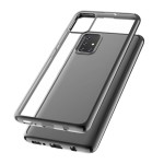 Capac Protectie Spate Cellara Colectia Electro Pentru Samsung Galaxy A71 - Negru