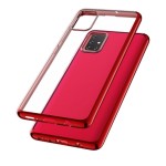 Capac Protectie Spate Cellara Colectia Electro Pentru Samsung Galaxy A51 - Rosu