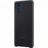 Capac Protectie Spate Samsung Din Silicon Pentru Samsung Galaxy A71 - Negru
