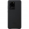 Capac Protectie Spate Samsung Din Piele Pentru Samsung Galaxy S20 Ultra - Negru