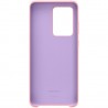 Capac Protectie Spate Samsung Din Silicon Pentru Samsung Galaxy S20 Ultra - Roz