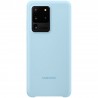 Capac Protectie Spate Samsung Din Silicon Pentru Samsung Galaxy S20 Ultra - Albastru