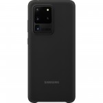 Capac Protectie Spate Samsung Din Silicon Pentru Samsung Galaxy S20 Ultra - Negru