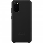 Capac Protectie Spate Samsung Din Silicon Pentru Samsung Galaxy S20 - Negru