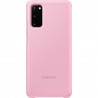 Book Clear View Standing Cover Samsung Pentru Samsung Galaxy S20 - Roz