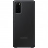 Book Clear View Standing Cover Samsung Pentru Samsung Galaxy S20 - Negru