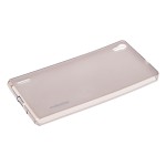 Capac Spate tpu gri pentru Huawei p7