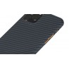 Capac Protectie Spate Cellara Din Fibra De Aramid Pentru iPhone 11 Pro Max - Negru