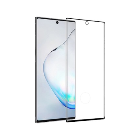 Folie Protectie Ecran Sticla 3d Full Cover Ultra Sonic Cellara Pentru Samsung Galaxy Note 10 - Negru