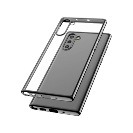 Capac Protectie Spate Cellara Colectia Electro Pentru Samsung Galaxy Note 10 - Negru