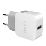 Incarcator Retea Cellara Cu Slot Usb 2.4a - Alb