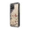 Capac Protectie Spate Guess Pentru Iphone 11 Pro Colectia Glitter Floating Hearts - Rosu