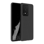 Capac Protectie Spate Cellara Din Silicon Colectia Soft Pentru Samsung Galaxy S20 Ultra - Negru