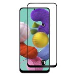 Folie Protectie Ecran Sticla 2.5 Full Glue Mobiama Pentru Samsung Galaxy A51 - Negru