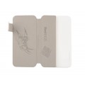 Husa Book RedAngel din Piele pentru iPhone 5 5s SE Colectia Luxury - Alb