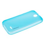 Capac Spate tpu bleu pentru HTC desire 310
