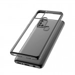Capac Protectie Spate Cellara Colectia Electro Pentru Samsung Galaxy A21s - Negru