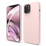 Capac Protectie Spate Cellara Din Silicon Colectia Soft Pentru iPhone 12 Pro Max- Roz