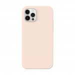 Capac Protectie Spate Cellara Din Silicon Colectia Slim Pentru iPhone 12 Pro Max- Roz