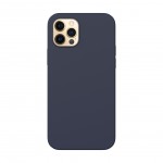 Capac Protectie Spate Cellara Din Silicon Colectia Slim Pentru iPhone 12 Pro Max- Albastru