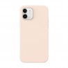 Capac Protectie Spate Cellara Din Silicon Colectia Slim Pentru iPhone 12 Mini- Roz